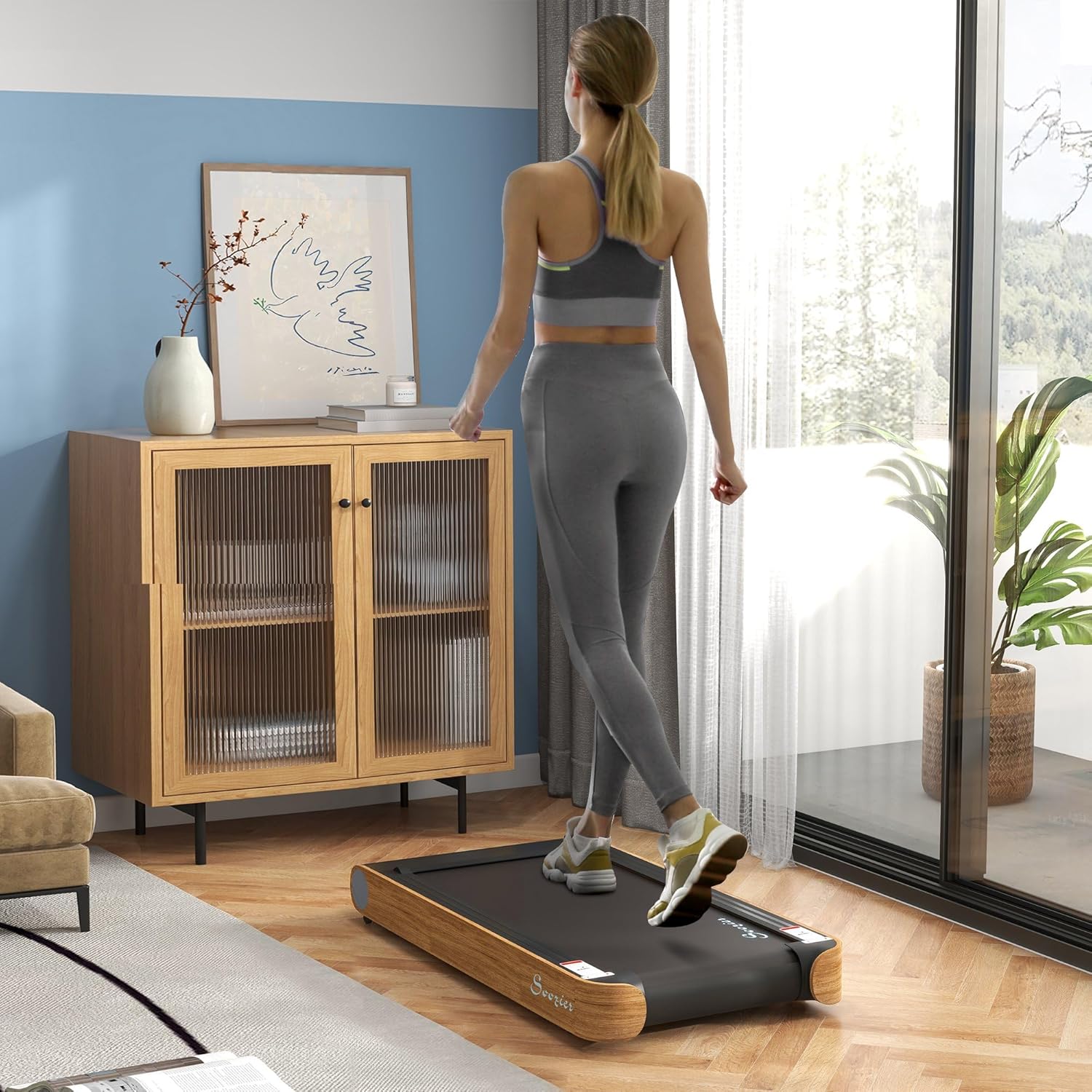 The Soozier Wood Walking Pad